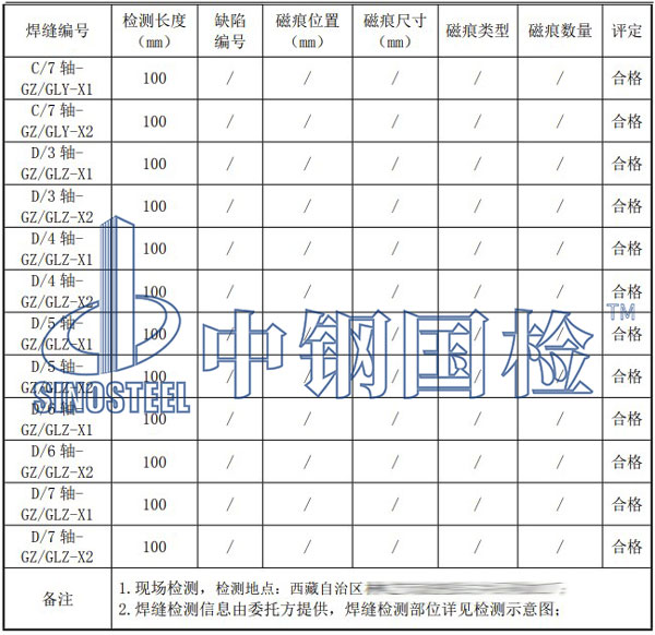 钢结构大棚检测项目效果